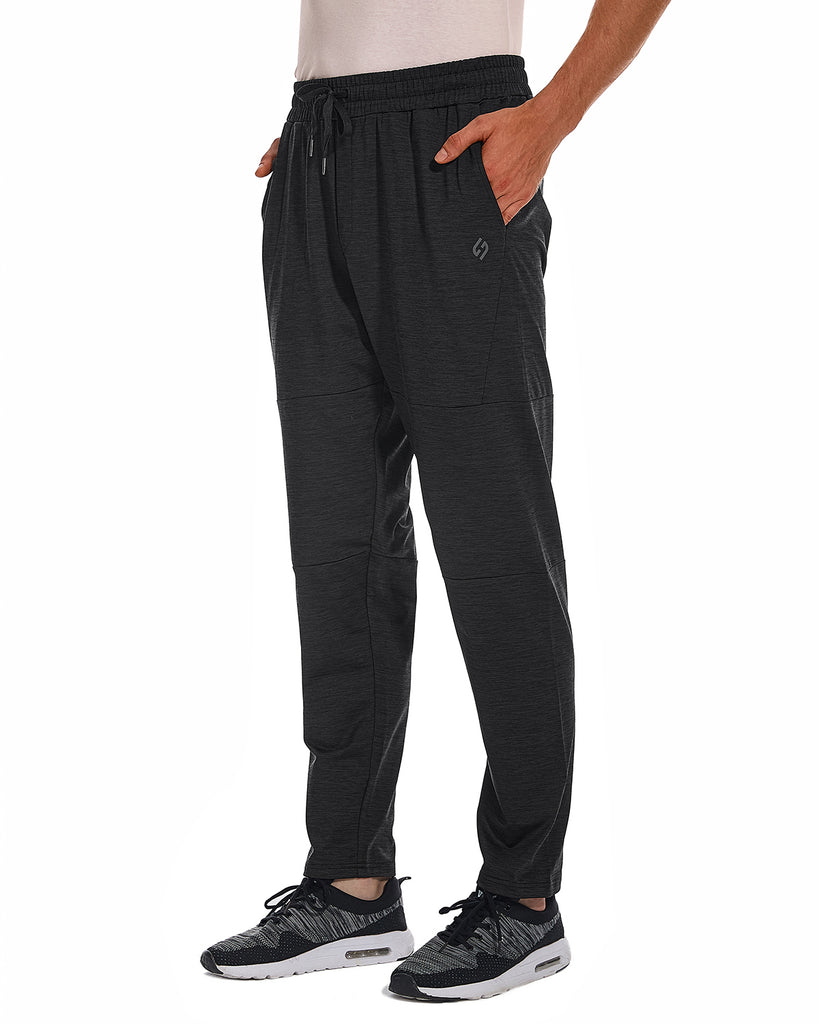 34"/36" Inseam Tall Mens Sweatpants Zipper Pocket Extra Tall Joggers Workout Pants